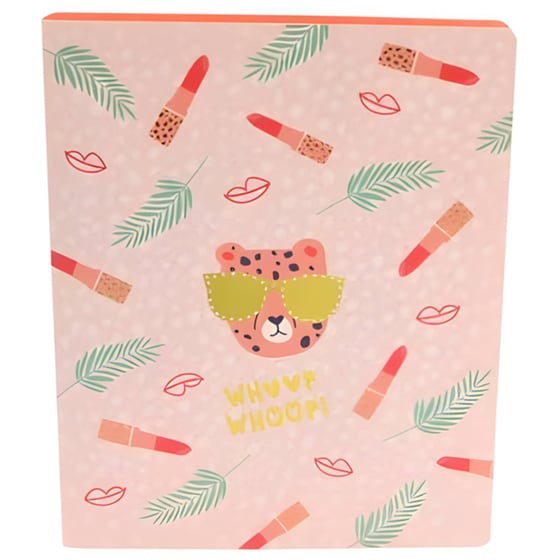 Ντοσιέ Pretty Paradise με 2 Κρίκους 350 Φύλλων Α4 Whoop Whoop Palms & Pizza image 0