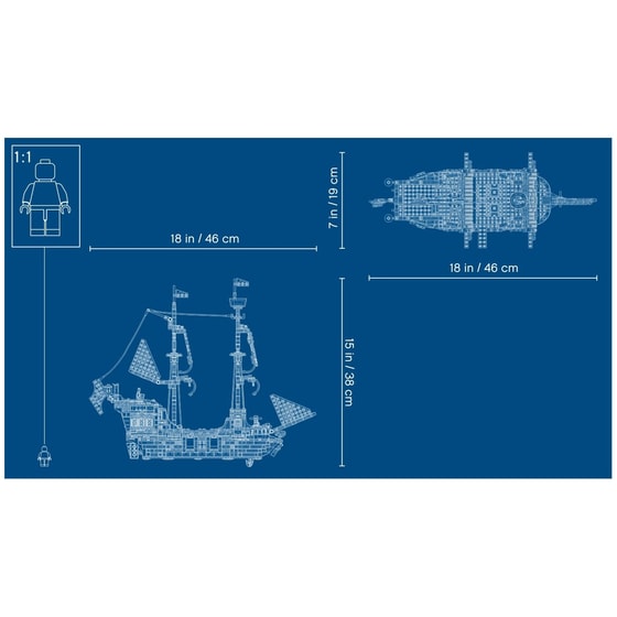 LEGO® Creator Pirate Ship (31109) image 3