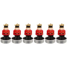 Χριστουγεννιάτικα Κεριά Ρεσώ SpitiShop Nutcracker 6 τμχ