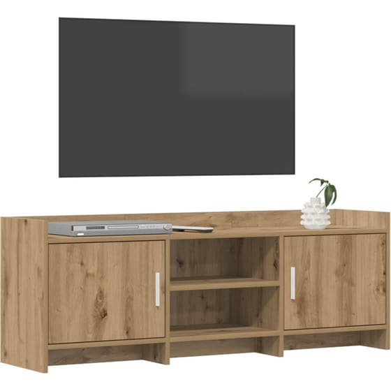 Έπιπλο Τηλεόρασης VidaXL 130 x 33 x 47 cm - Artisan Δρυς image 1