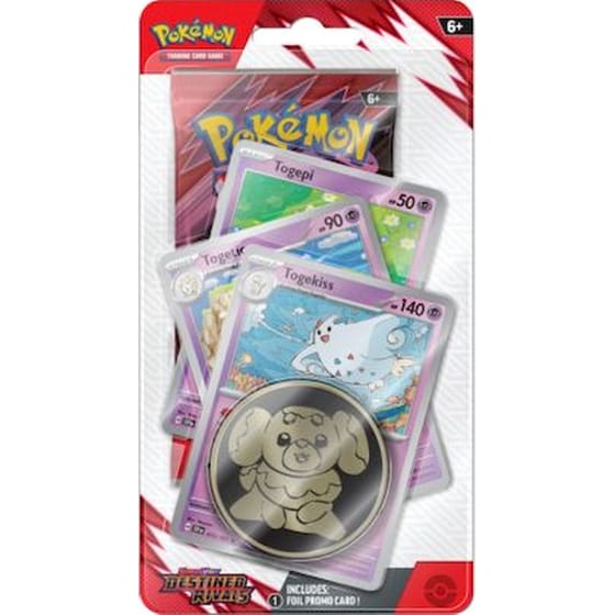 Pokémon TCG: Scarlet & Violet - Destined Rivals Premium Checklane Blister 1 Τμχ - Τυχαία Επιλογή Σχεδίου image 0
