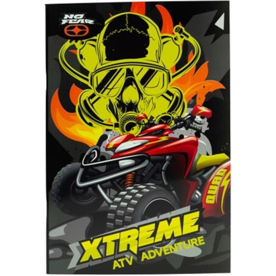 Τετράδιο Καρφίτσα NO FEAR B5 Extreme ATV Tiger 40 Φύλλων (1 Τεμάχιο) image 0