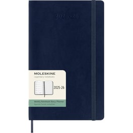 Ημερολόγιο Εβδομαδιαίο Moleskine 2025-2026 18Μ Large Saphire Blue Soft