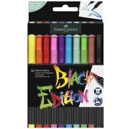 Μαρκαδόροι Faber Castell Black Edition Brush Pens (10 Τεμάχια)
