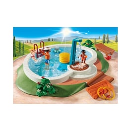 PLAYMOBIL® Family Fun Πισίνα με Ντουζ (9422)