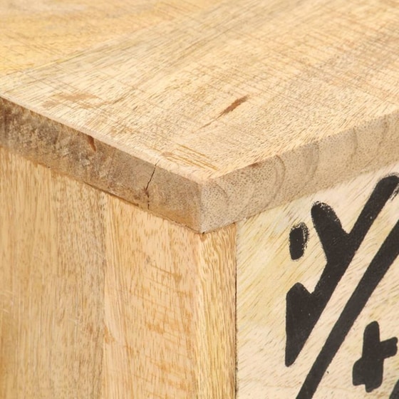 Έπιπλο Τηλεόρασης VidaXL από Ξύλο 100x30x45cm - Καφέ/Μαύρο image 5