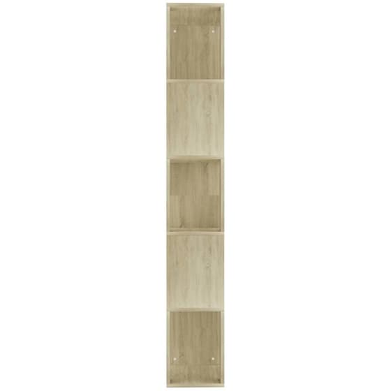 Βιβλιοθήκη VidaXL από Μοριοσανίδα 45x24x159 cm - Sonoma image 5