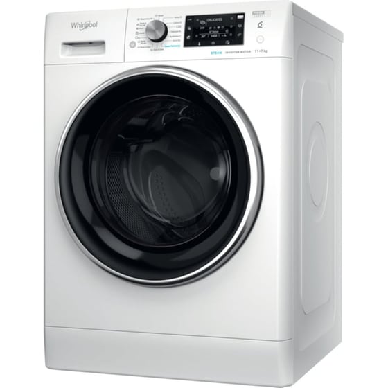 WHIRLPOOL FFWDD 1176258 BCV EE 11kg/7kg 1.600 Στροφές Λευκό Πλυντήριο Στεγνωτήριο image 2