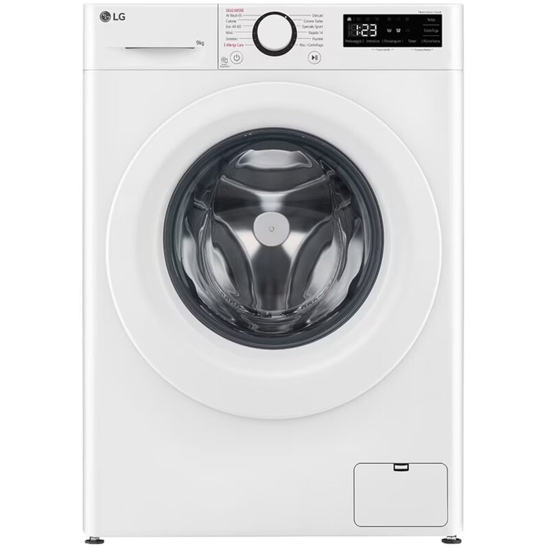 Πλυντήριο Ρούχων LG F4R3009NSWW 9 kg 1.400 Στροφές – Λευκό