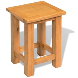 Τραπεζάκι Σαλονιού VidaXL από Μασίφ Ξύλο 27x24x37cm - Καφέ
