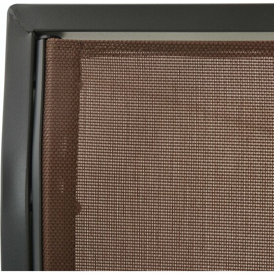 Κούνια Κήπου VidaXL με Σκίαστρο από Χάλυβα 178x112x155 cm - Καφέ image 1