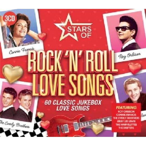 Stars Of Rock N Roll Love Songs (3CD) image 0