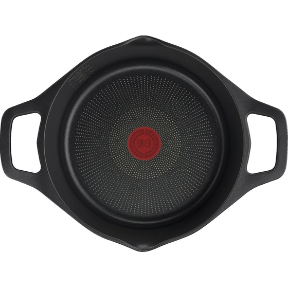 Κατσαρόλα Βαθιά TEFAL E2494644 από Χυτό Αλουμίνιο 24 cm Μαύρο image 2