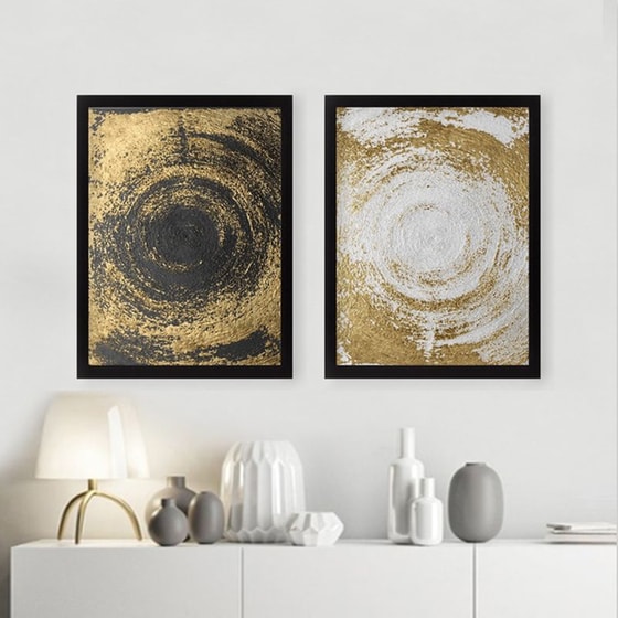 Μοντέρνα Κάδρα 24Mall Κύκλοι 34x44 cm image 2