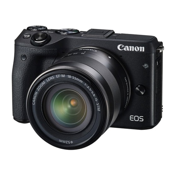 Mirrorless Camera Canon EOS M3 18-55mm Kit - Μαύρο image 0