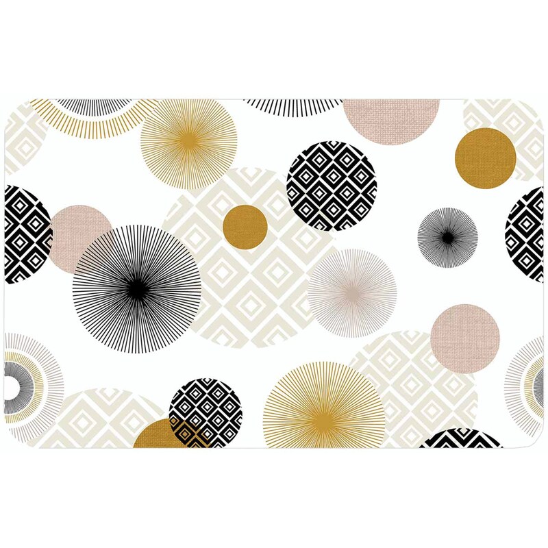 Σουπλά Spitishop Zoya Noir Πλαστικό 30x44 cm - Πολύχρωμο