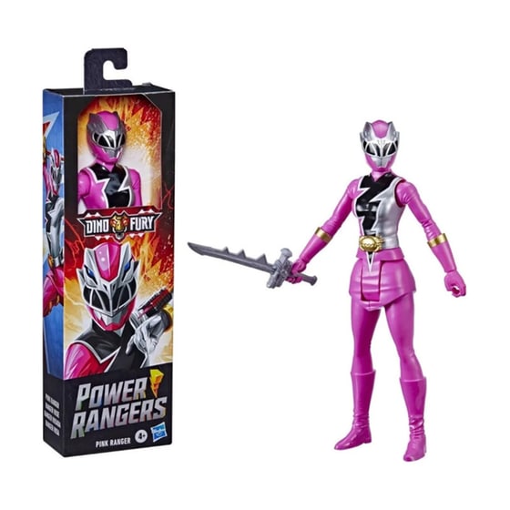 Hasbro Power Rangers Dino Fury Ροζ Ranger (F2965) image 2