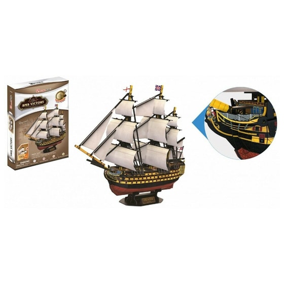 3D Παζλ HMS Victory - Cubic Fun - 189 Κομμάτια image 1