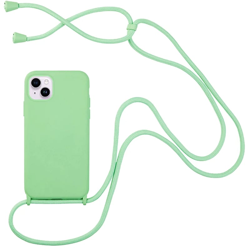 Θήκη Apple iPhone 14 Plus - My Colors CarryHang Strap - Πράσινο Ανοιχτό