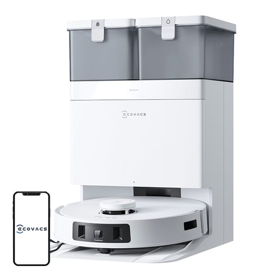 ECOVACS T30CPRO για Σκούπισμα και Σφουγγάρισμα Λευκό Σκούπα Ρομπότ image 0