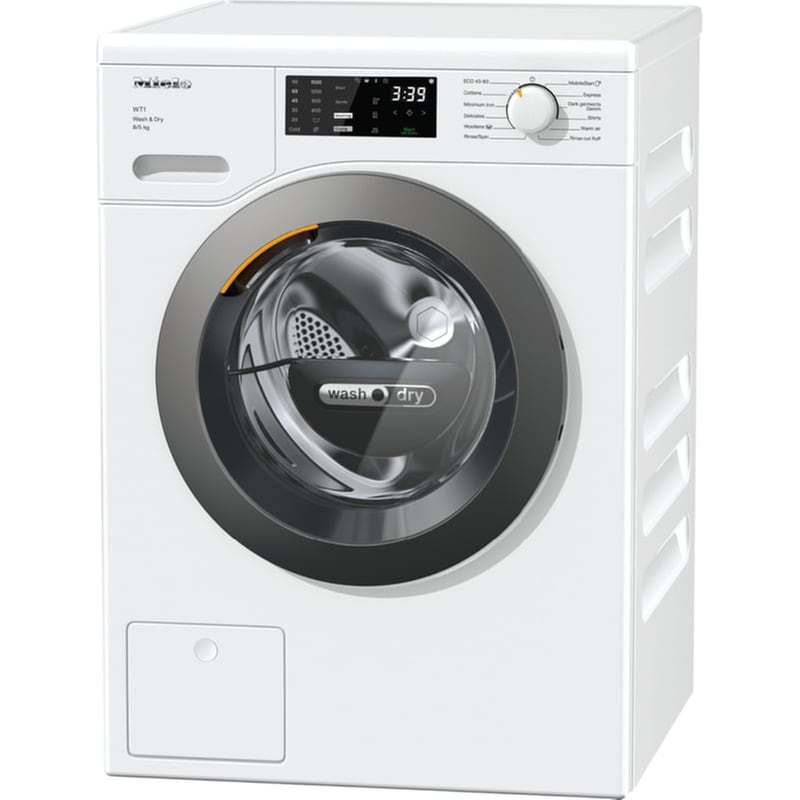 MIELE MIELE WTD160 WCS PerfectDry, AddLoad με WiFi 8/5 kg Λευκό Πλυντήριο Στεγνωτήριο