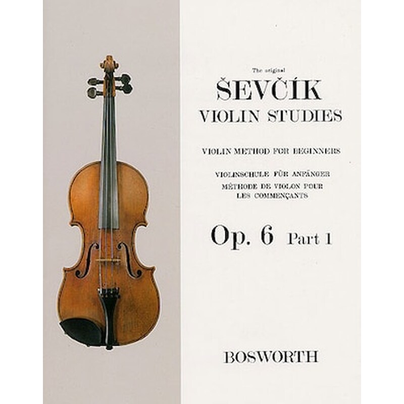 BOSWORTH EDITION Sevcik - Violin Studies Op.6, Part 1