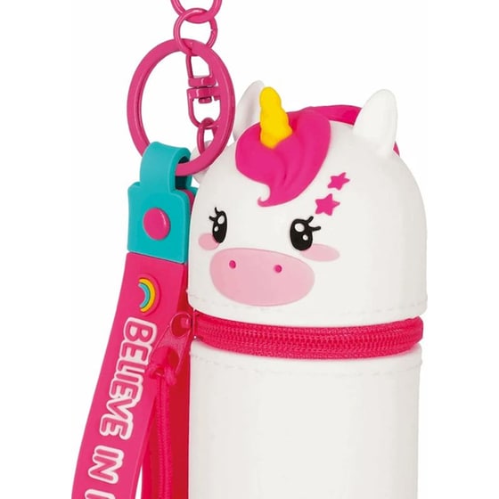 Κασετίνα Σιλικόνης Legami Mini Kawaii με Μπρελόκ Unicorn image 1