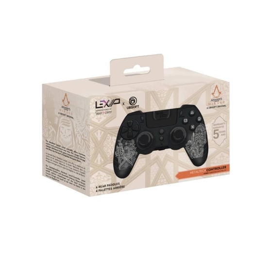Steelplay Metaltech PS4 Ενσύρματο Χειριστήριο - Μαύρο image 2