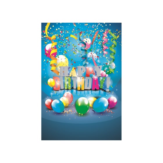 Ευχετήρια Κάρτα 12 Εποχές Happy Birthday SL16 Silver image 0