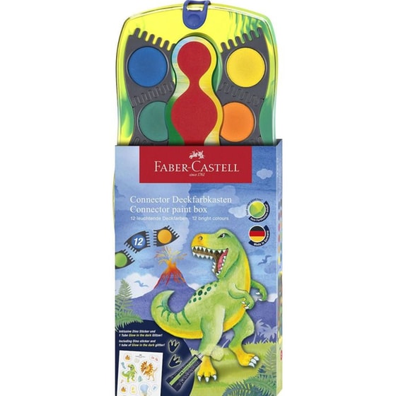 Νερομπογιές Faber-Castell Δεινόσαυροι Connector image 0