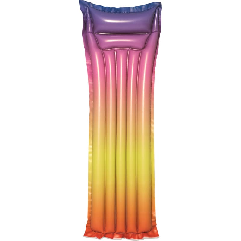 BESTWAY Στρώμα Θαλάσσης Bestway Rainbow 183 cm - Πολύχρωμο/Πορτοκαλί