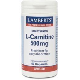LAMBERTS L - Carnitine - 60 Κάψουλες