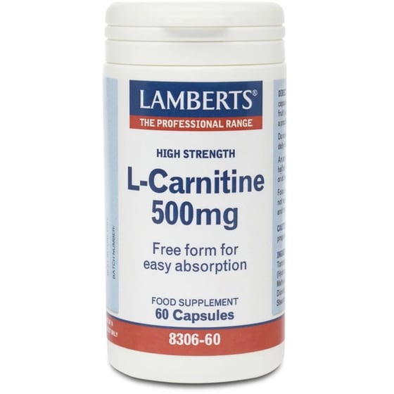 LAMBERTS L - Carnitine - 60 Κάψουλες image 0