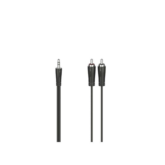 Καλώδιο Ήχου Hama 205109 RCA male σε 3.5mm Jack male - 0.75 m image 0