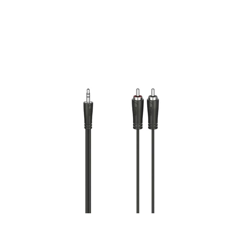 HAMA Καλώδιο Ήχου Hama 205109 RCA male σε 3.5mm Jack male - 0.75 m