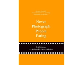 Never Photograph People Eating image 0