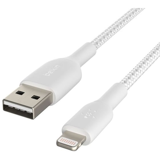 Καλώδιο Belkin CAA002 Lightning σε USB-A 1M - Λευκό image 4