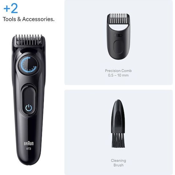 BRAUN BT3500 Series 3 Σετ Περιποίησης Μαύρο image 2