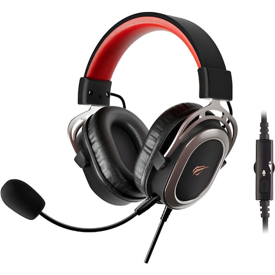 Ακουστικά Κεφαλής Gaming Havit H2008d - Μαύρα image 1