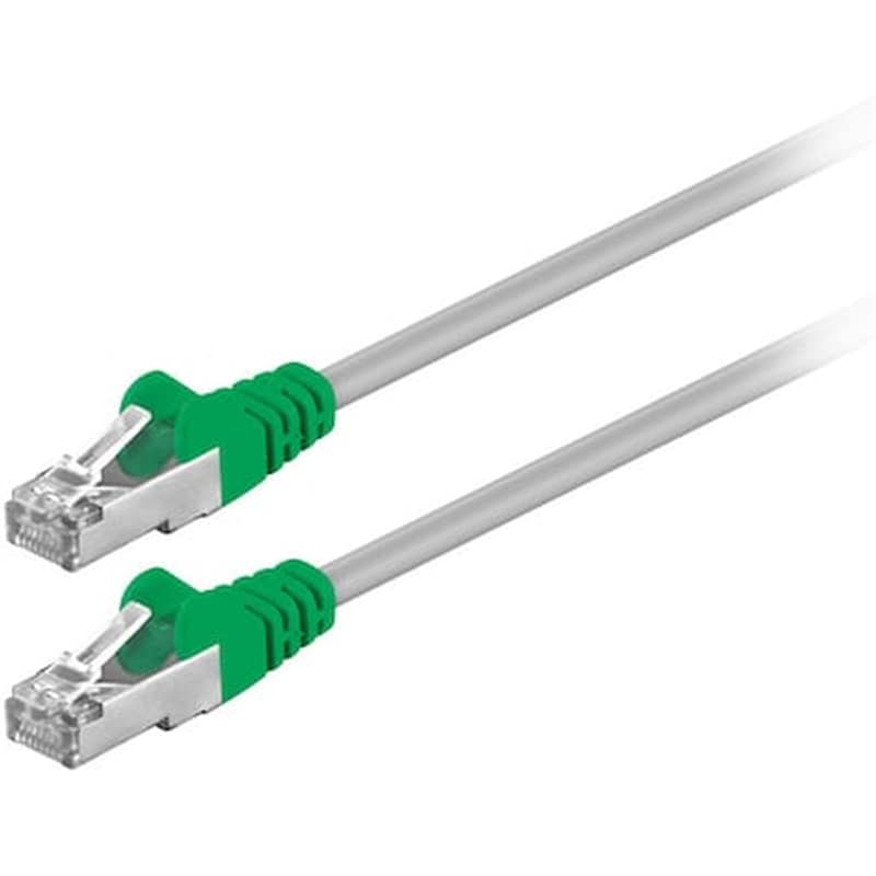 Καλώδιο Goobay 50188 F/UTP Cat.5e Grey 3m