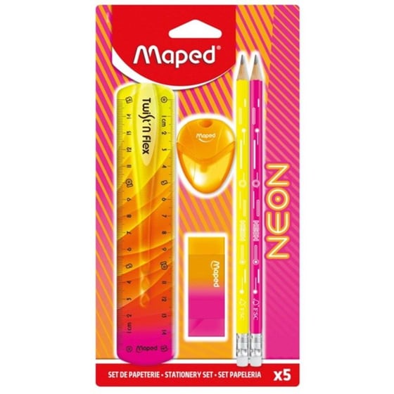 Σετ Γραφής Maped Neon (5 Τεμάχια) image 0