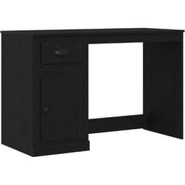Γραφείο VidaXL από Επεξεργασμένο Ξύλο 50x115x75 cm - Μαύρη Οξιά
