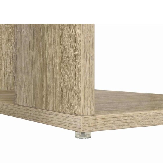 Γραφείο VidaXL από Επεξεργασμένο Ξύλο 130x50,5x75 cm - Sonoma Δρυς image 8