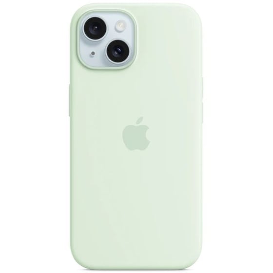 Θήκη Apple iPhone 15 - Apple Silicone Case with MagSafe - Soft Mint image 0