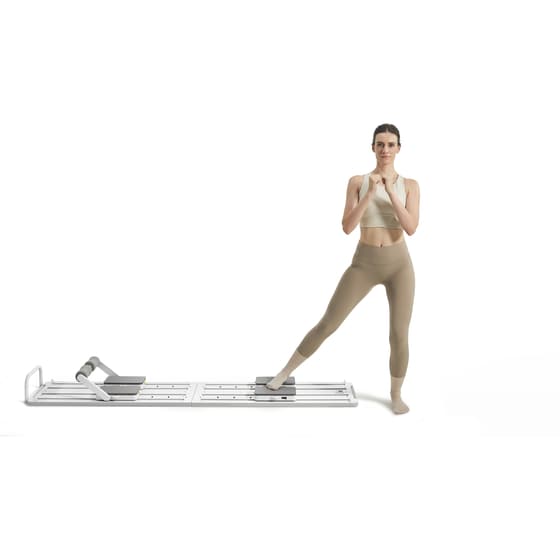 KINGSMITH CRAWLER Pilates Reformer Πολυόργανο Γυμναστικής Λευκό image 10