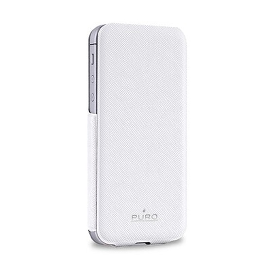 Θήκη iPhone 5/5s - Puro Flipper Ultra Slim IPC5FLIPWHI Λευκό image 0