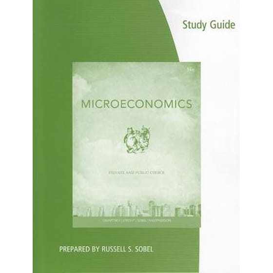 Coursebook for Gwartney/Stroup/Sobel/Macpherson's Microeconomics-  Private and Public Choice, 14th image 0