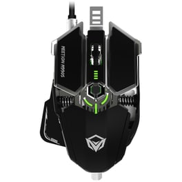 Meetion M990s RGB Gaming Ενσύρματο Ποντίκι Μαύρο