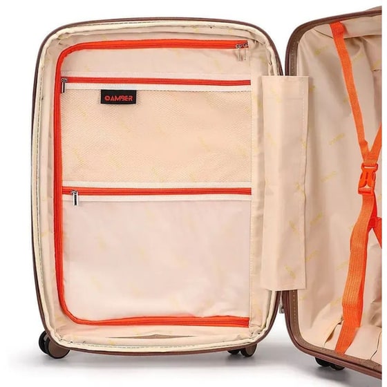 Σετ Βαλίτσες&nbsp;Amber&nbsp;Μόκα image 15