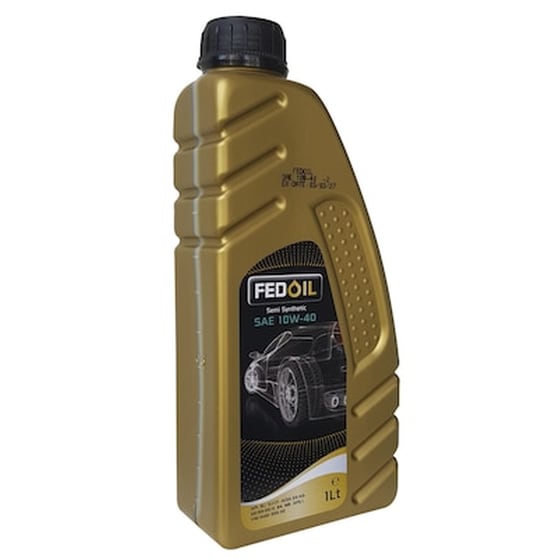 Fedoil Sae 10w-40 Semi Synthetic 1lt image 1